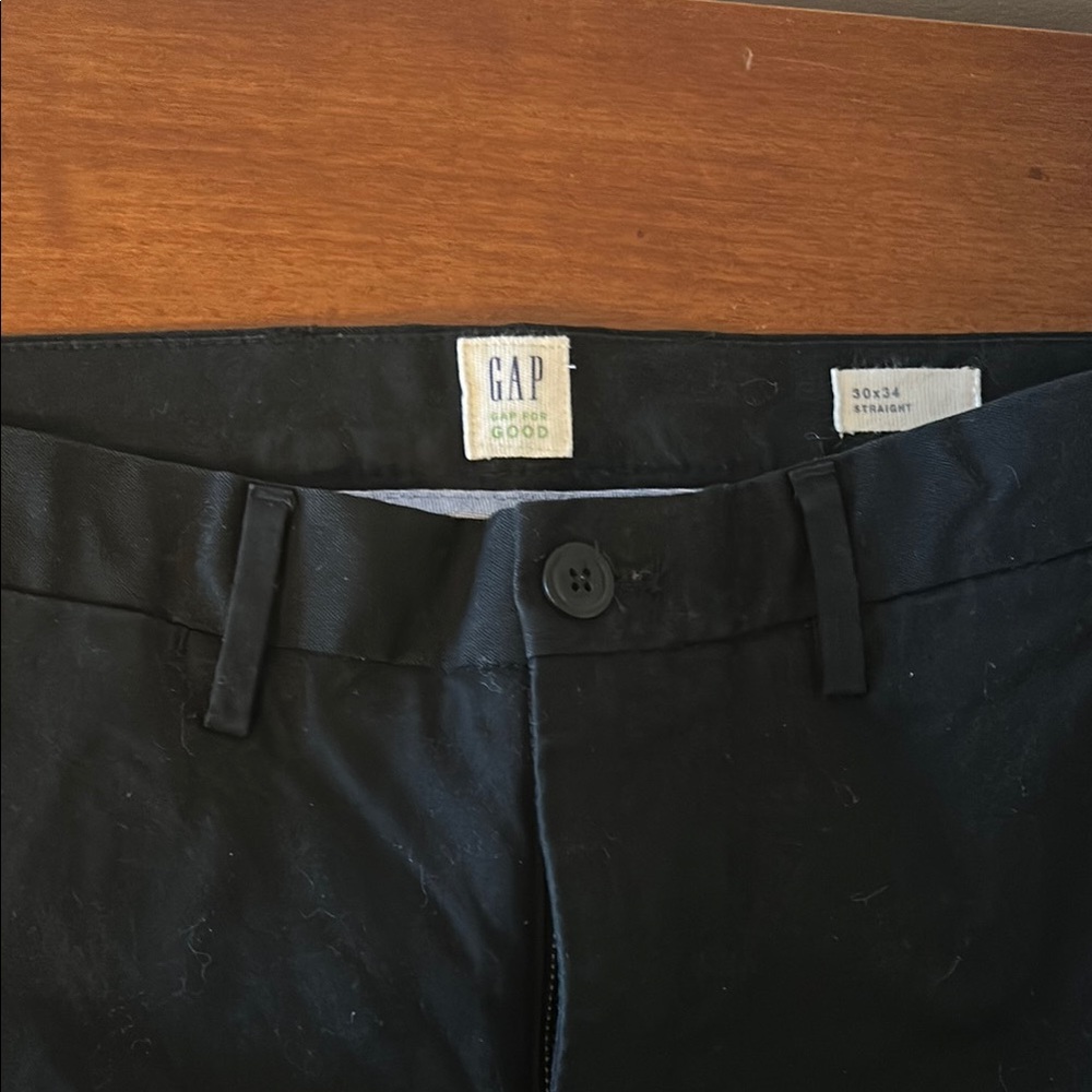 GAP Black Straight Pants